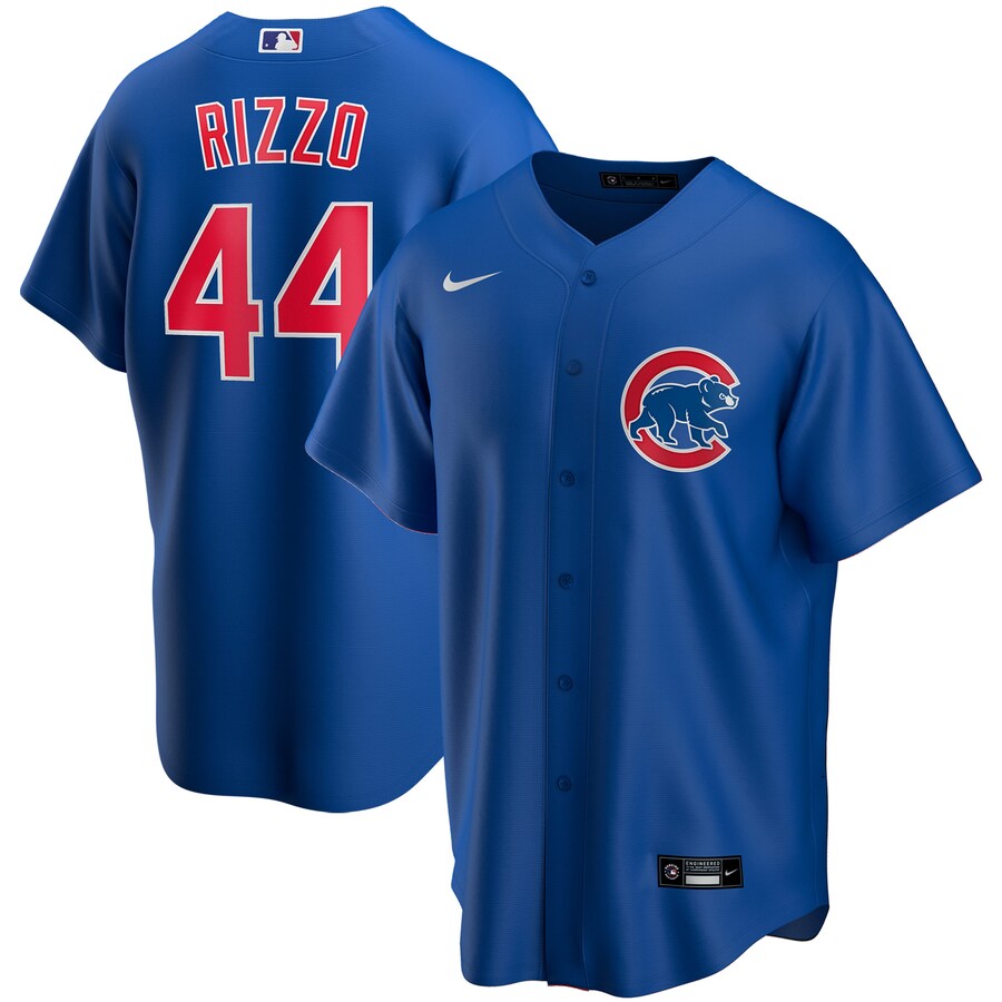 Anthony Rizzo Chicago Cubs Alternate 2020 Replica Player Jersey ÃƒÂ¢Ã¢â€šÂ¬Ã¢â‚¬Å“ Royal