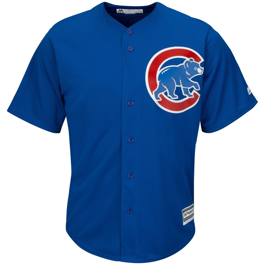 Alternative view of Anthony Rizzo Chicago Cubs Majestic Cool Base Player Jersey - Royal