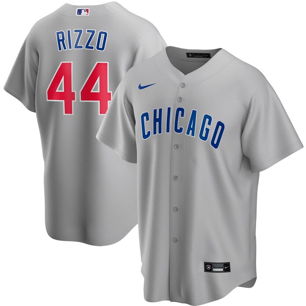 Anthony Rizzo Chicago Cubs Road 2020 Player Jersey - Gray