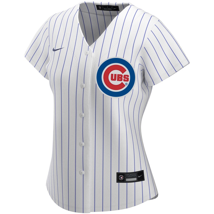 Alternative view of Anthony Rizzo Chicago Cubs Women's Home 2020 Replica Player Jersey ÃƒÂ¢Ã¢â€šÂ¬Ã¢â‚¬Å“ White