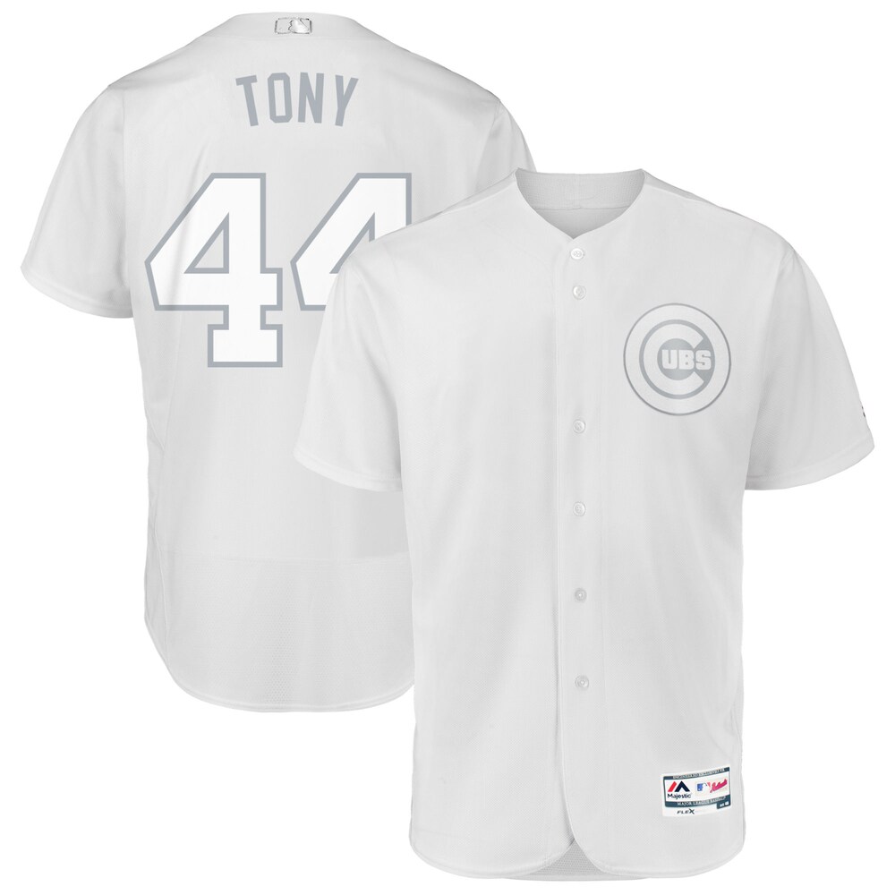 Anthony Rizzo "tony" Chicago Cubs Majestic 2019 Players' Weekend Player Jersey - White