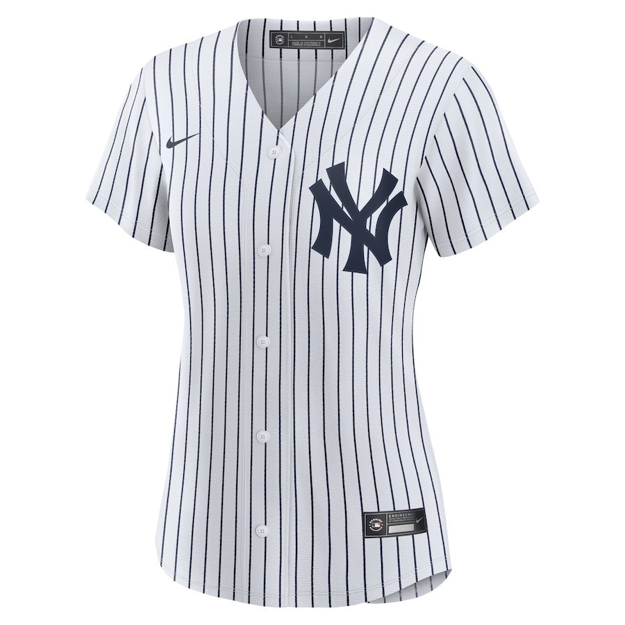 Alternative view of Anthony Volpe 11 New York Yankees Women's Home Player Jersey - White 