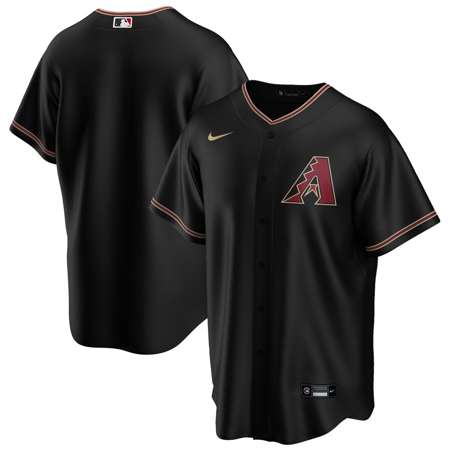 Arizona Diamondbacks Alternate 2020 Replica Team Jersey ÃƒÂ¢Ã¢â€šÂ¬Ã¢â‚¬Å“ Black