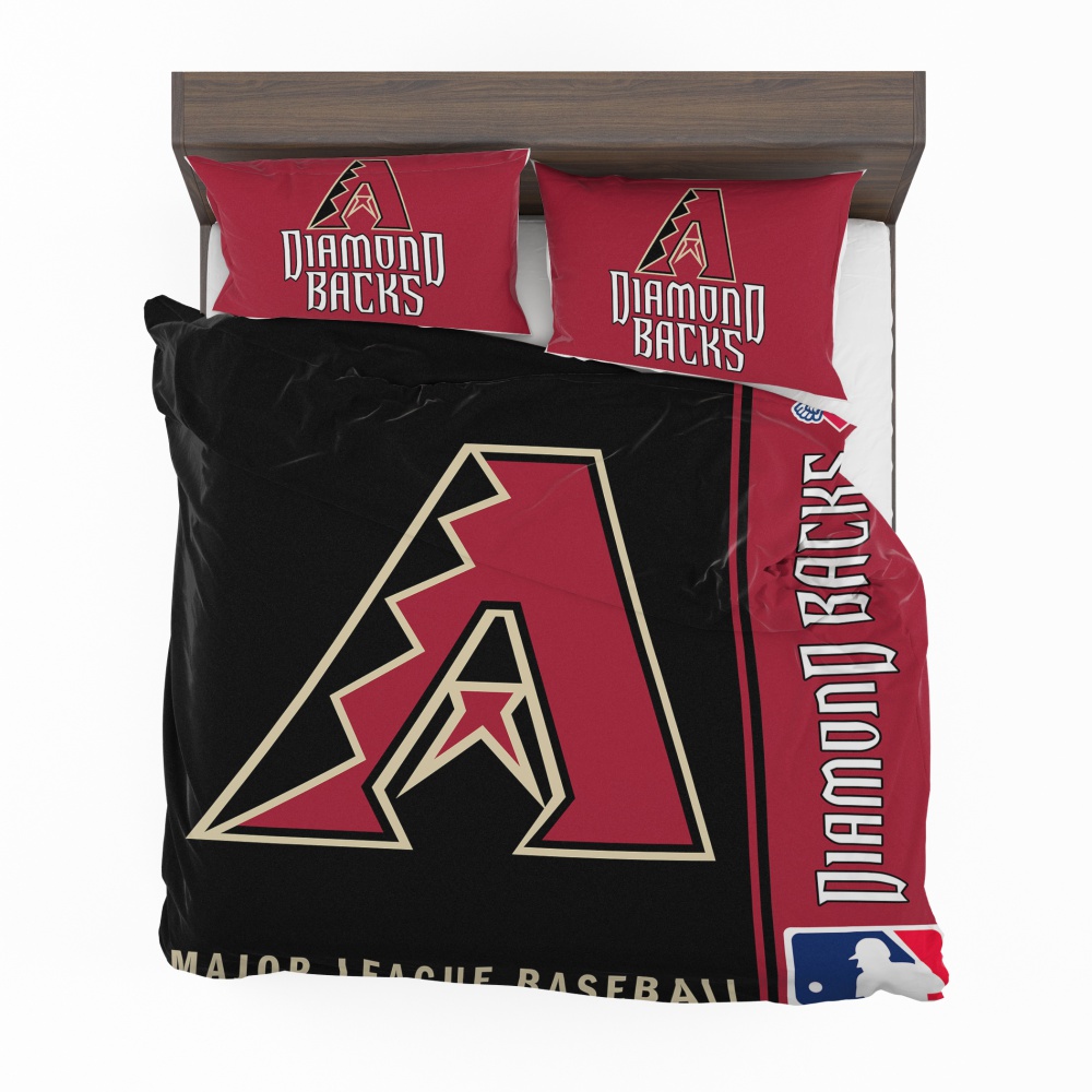 Alternative view of Arizona Diamondbacks MLB Baseball National League Bedding Set - Custom Bedding Set