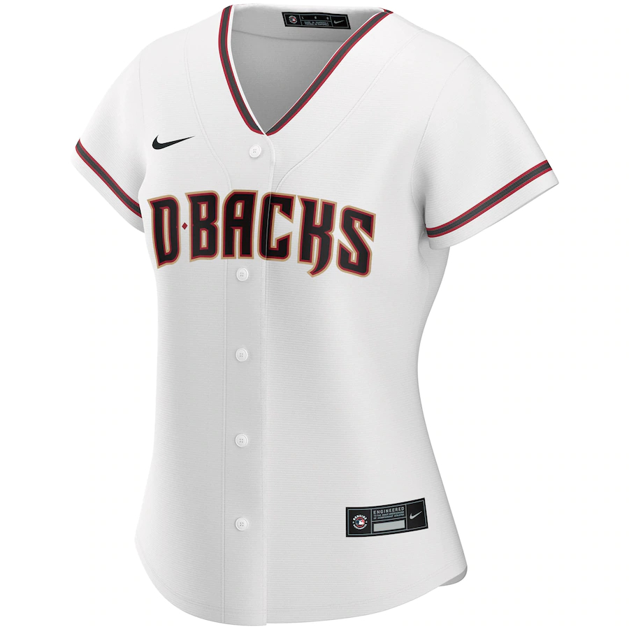 Alternative view of Arizona Diamondbacks Women's Home 2020 Replica Team Jersey ÃƒÂ¢Ã¢â€šÂ¬Ã¢â‚¬Å“ White
