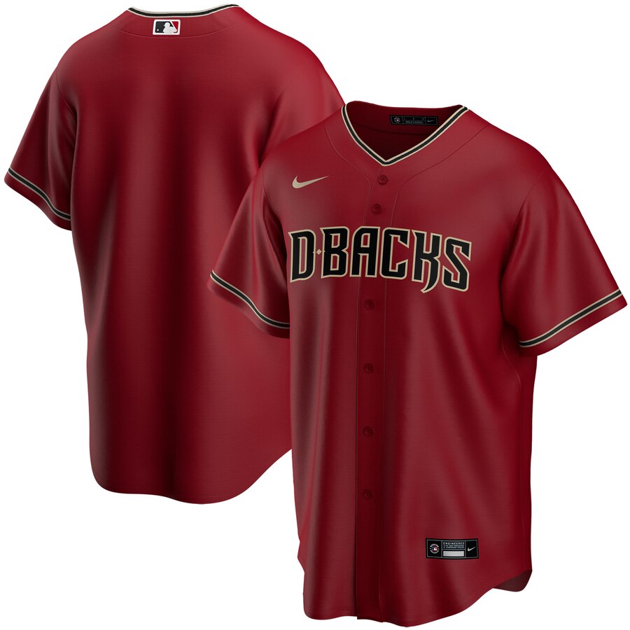 Arizona Diamondbacks Youth Alternate 2020 Replica Team Jersey - Red