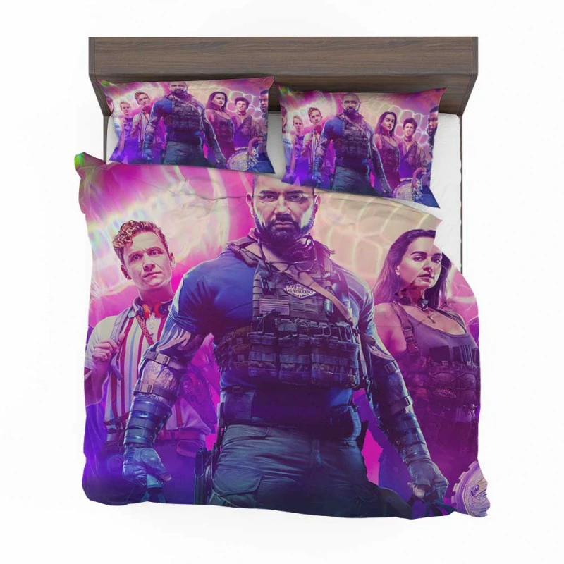 Alternative view of Army Of The Dead Movie Dave Bautista Bedding Set - Custom Bedding Set