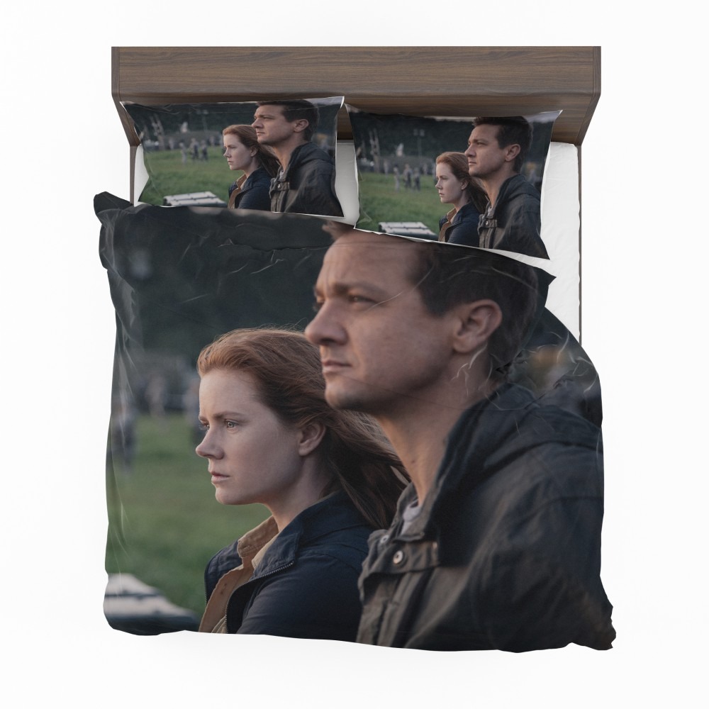 Alternative view of Arrival Movie Amy Adams Jeremy Renner Bedding Set - Custom Bedding Set