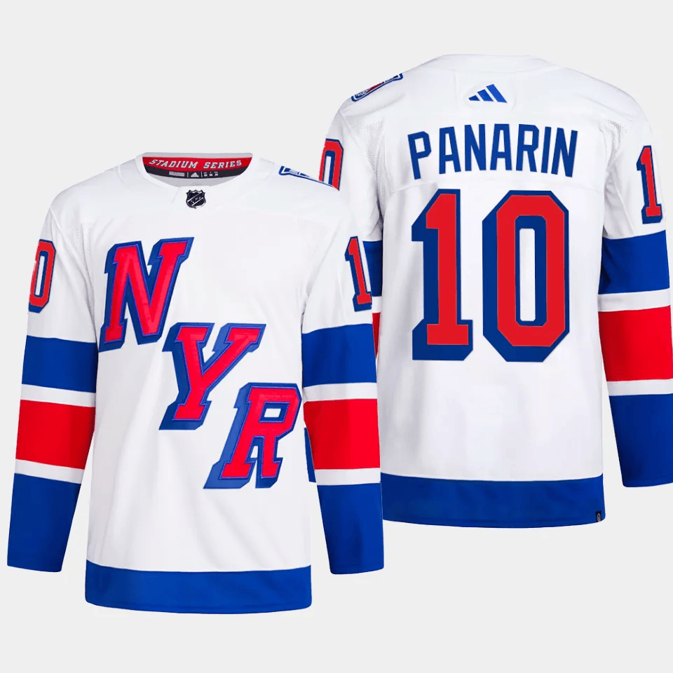 Artemi Panarin 10 New York Rangers 2024 Stadium Series Primegreen Men Jersey - White - JS266 