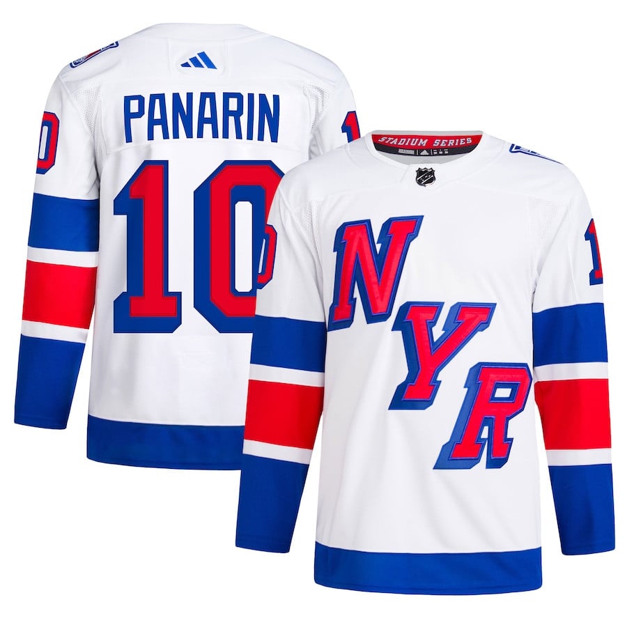 Artemi Panarin 10 New York Rangers 2024 Stadium Series Primegreen Men Jersey - White - JS565 