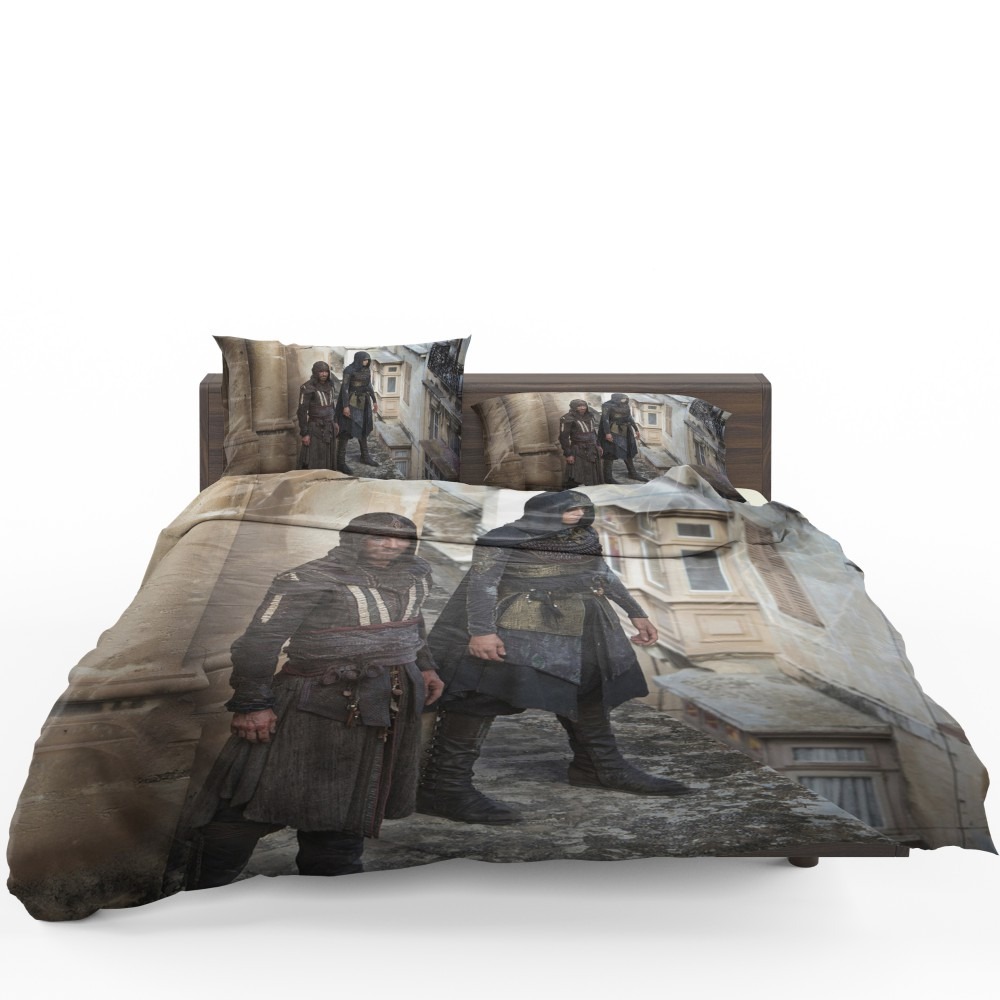 Assassin's Creed Movie Michael Fassbender Bedding Set - Custom Bedding Set