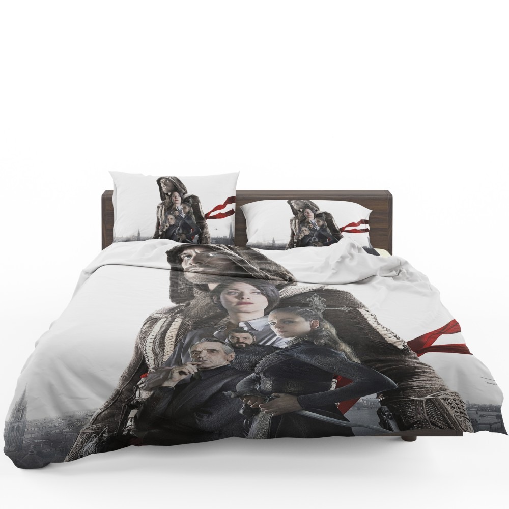 Assassin's Creed Movie Michael Fassbender Cal Lynch Aguilar Marion Cotillard Bedding Set - Custom Bedding Set