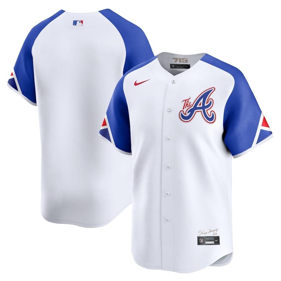 Atlanta Braves City Connect Limited Men Jersey - White - JS516