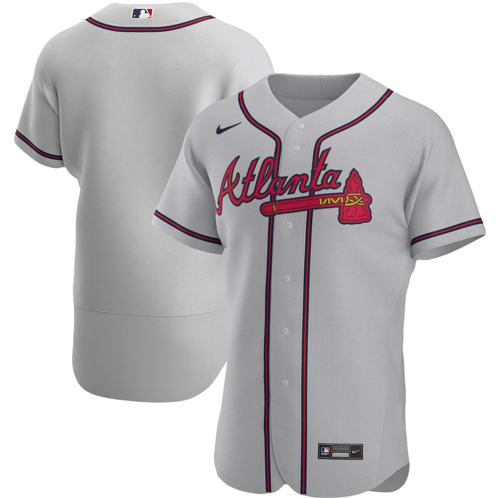 Atlanta Braves Road 2020 Team Jersey - Gray Color