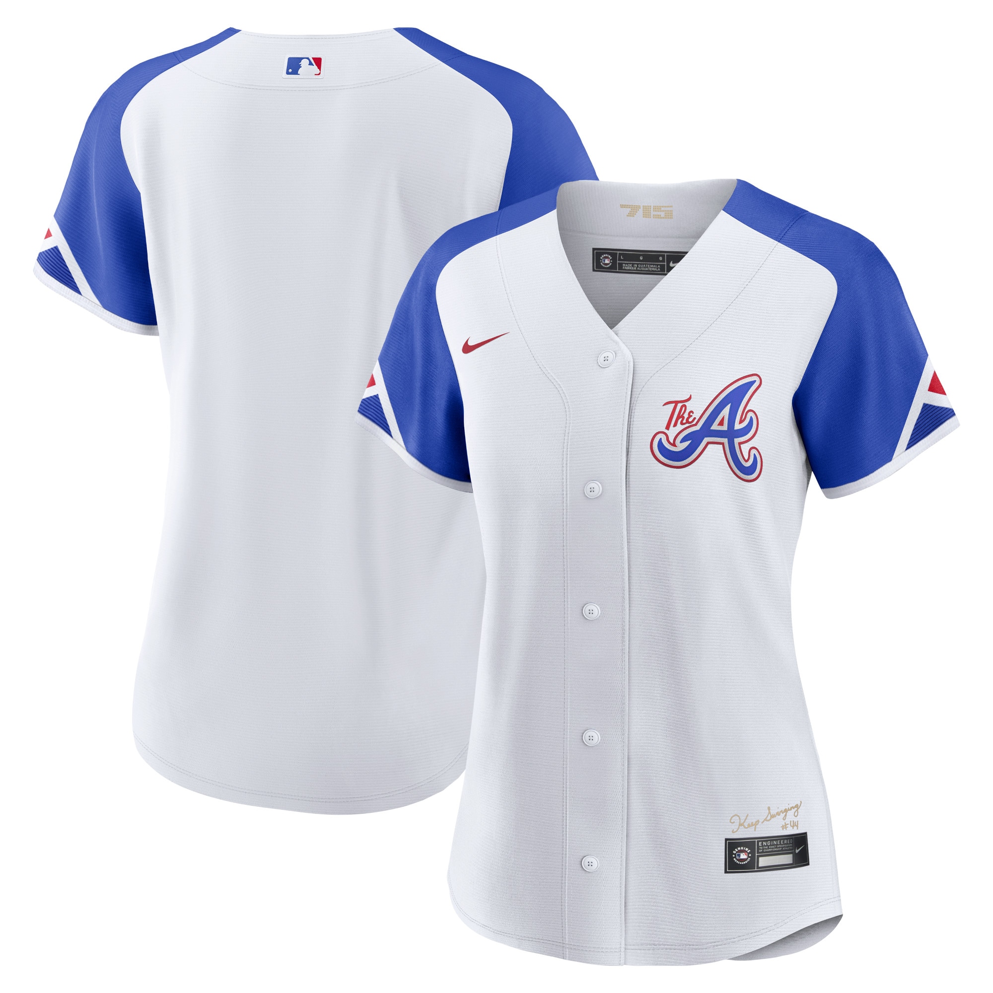 Atlanta Braves Women's 2023 City Connect Replica Jersey - White