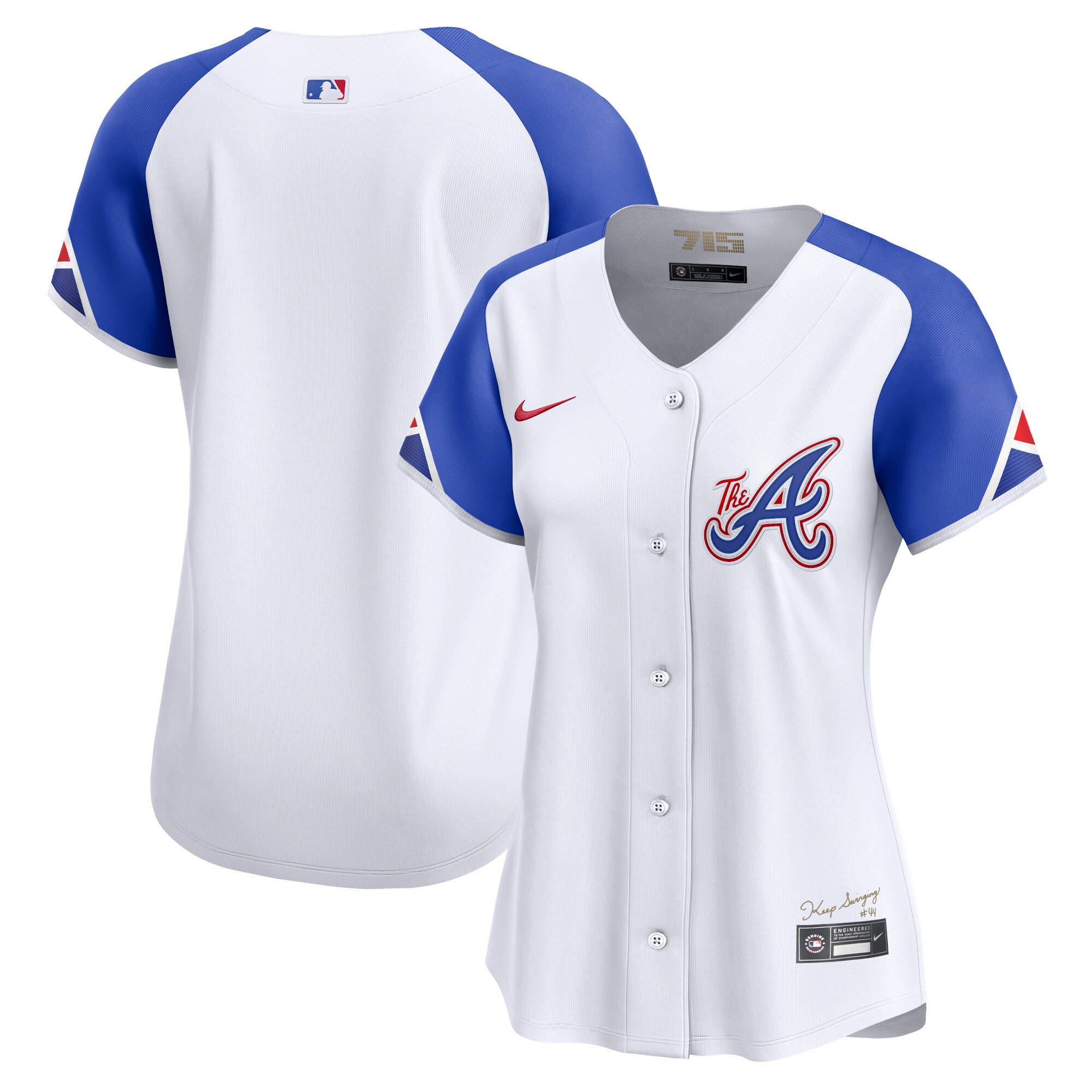 Atlanta Braves Women's City Connect Limited Jersey - White