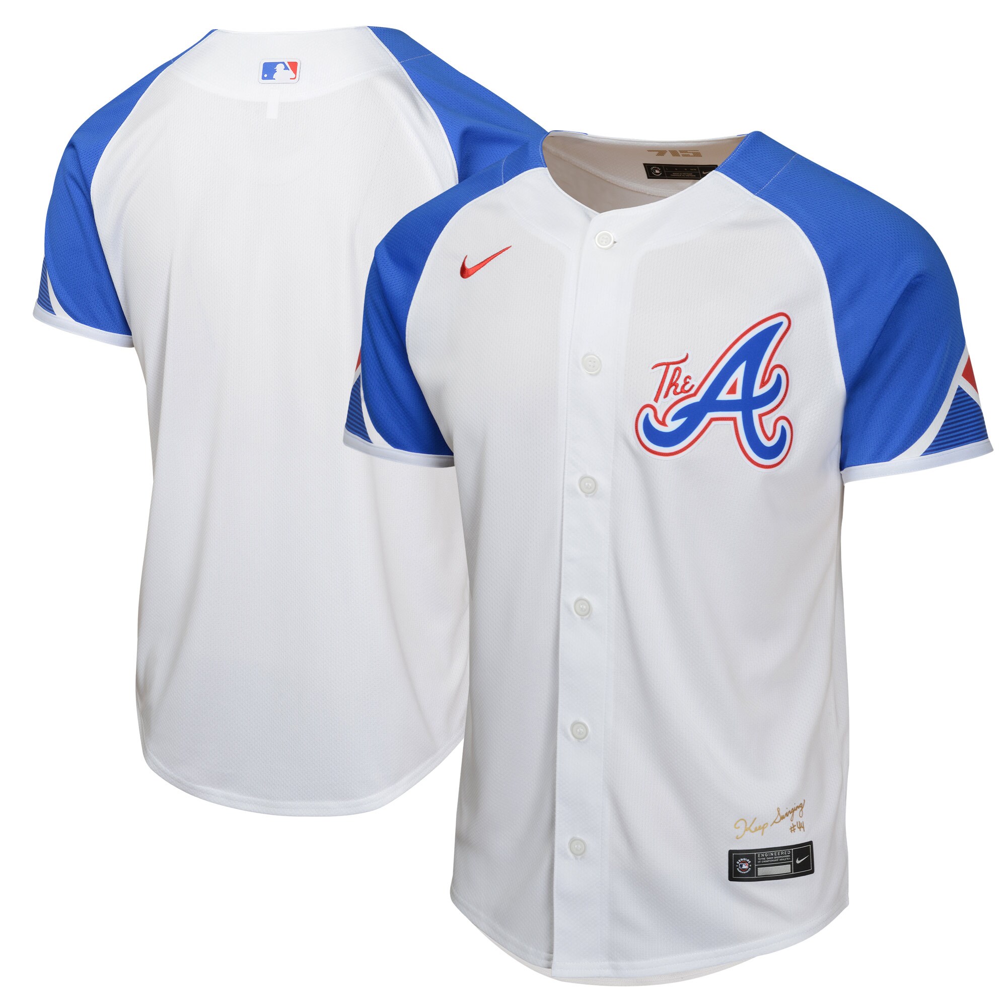 Atlanta Braves Youth City Connect Limited Jersey - White