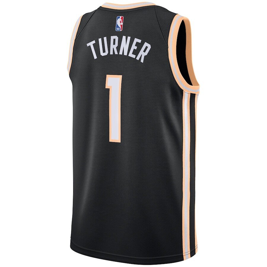 Alternative view of Atlanta Hawks City Edition Swingman Jersey - Evan Turner - Mens