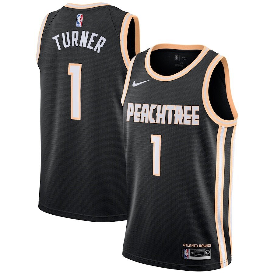 Atlanta Hawks City Edition Swingman Jersey - Evan Turner - Mens