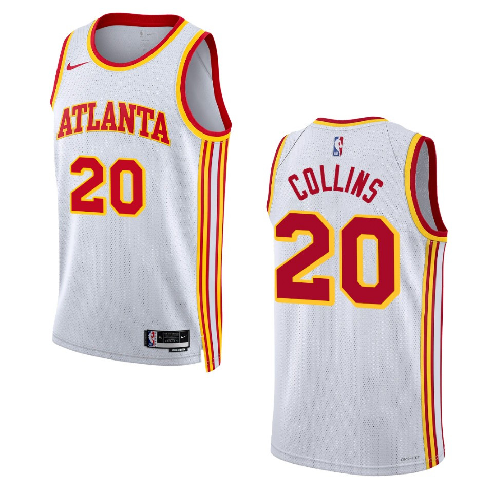 Atlanta Hawks John Collins 2022-23 Association Edition White Swingman Jersey