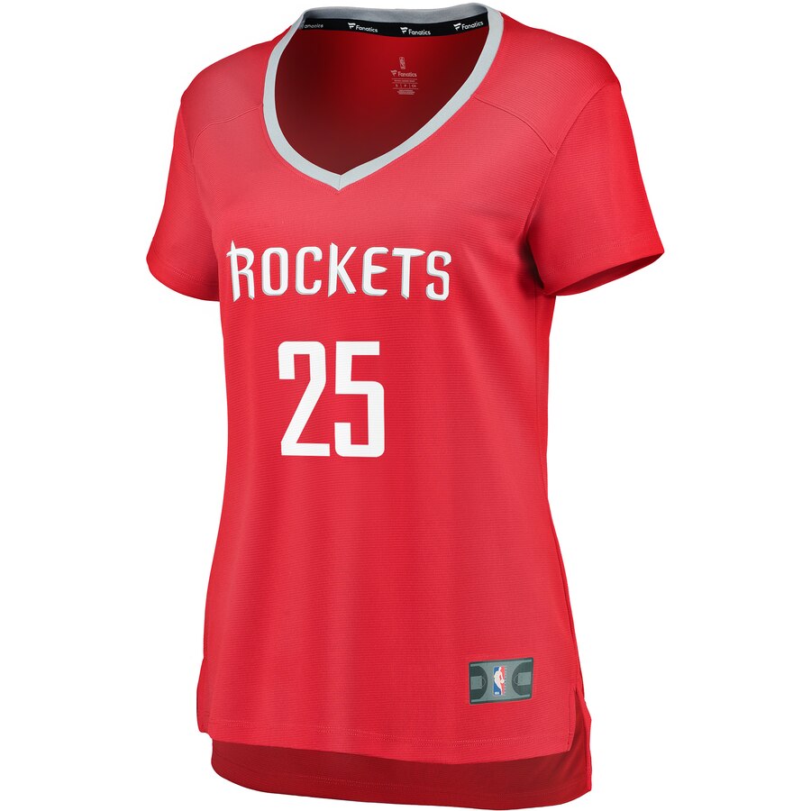 Alternative view of Austin Rivers Houston Rockets Fanatics Branded Women's Fast Break Player Replica Jersey - Icon Edition - Red
