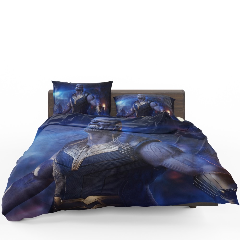 Avengers Infinity War Movie Thanos The Great Villain Bedding Set - Custom Bedding Set