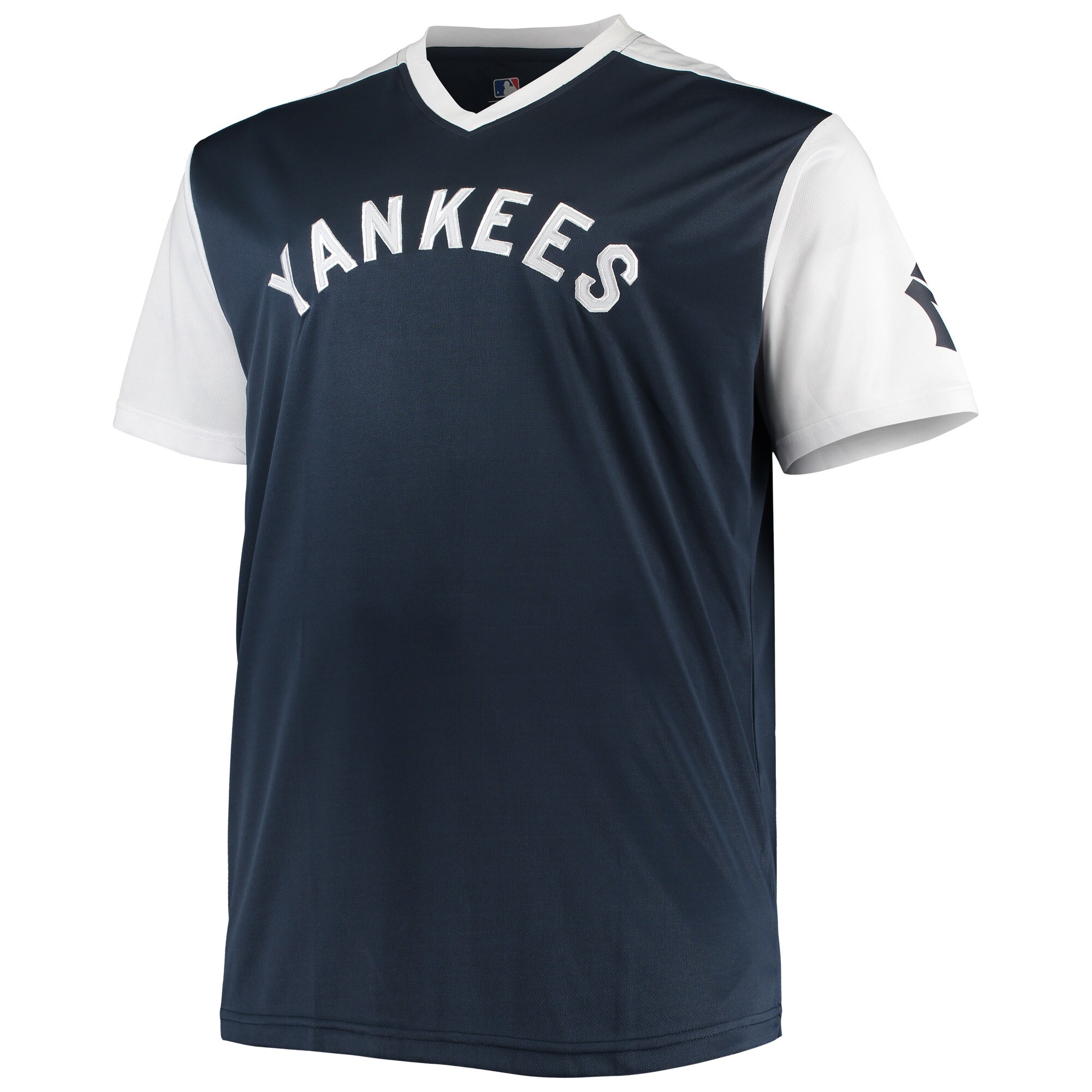 Alternative view of Babe Ruth New York Yankees Cooperstown Collection Replica Player Jersey – Navy/white