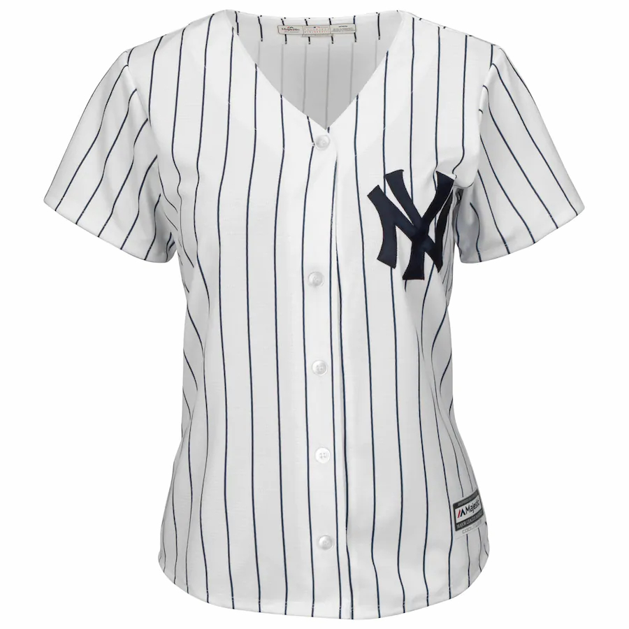 Alternative view of Babe Ruth New York Yankees Majestic Women's Cool Base Player Jersey - White