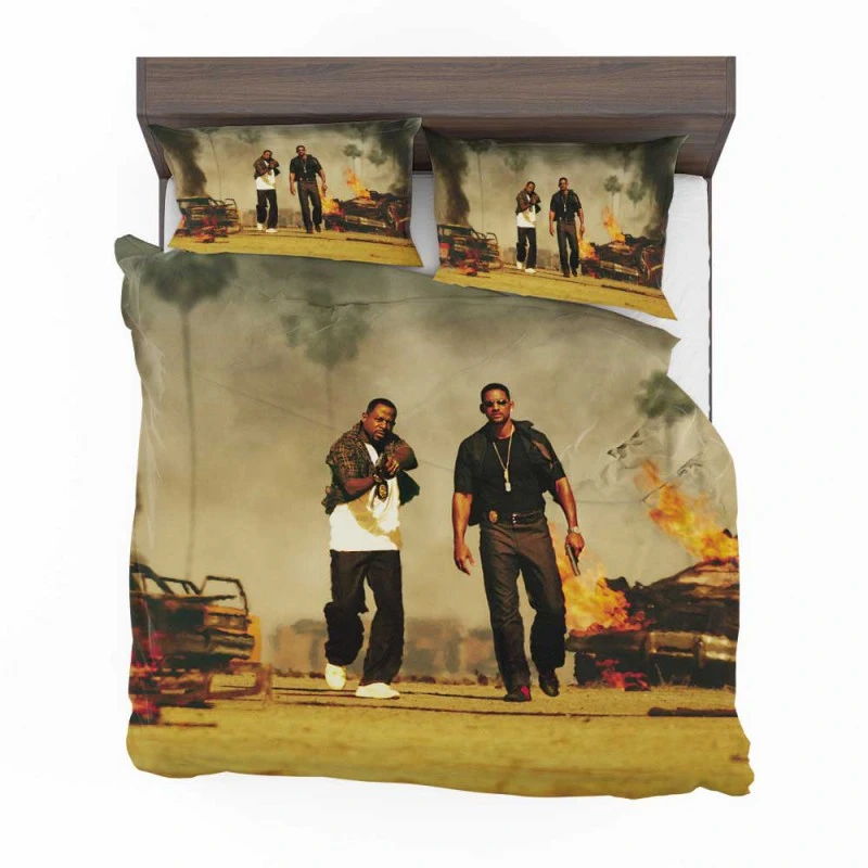 Alternative view of Bad Boys II Movie Will Smith Martin Lawrence Bedding Set - Custom Bedding Set