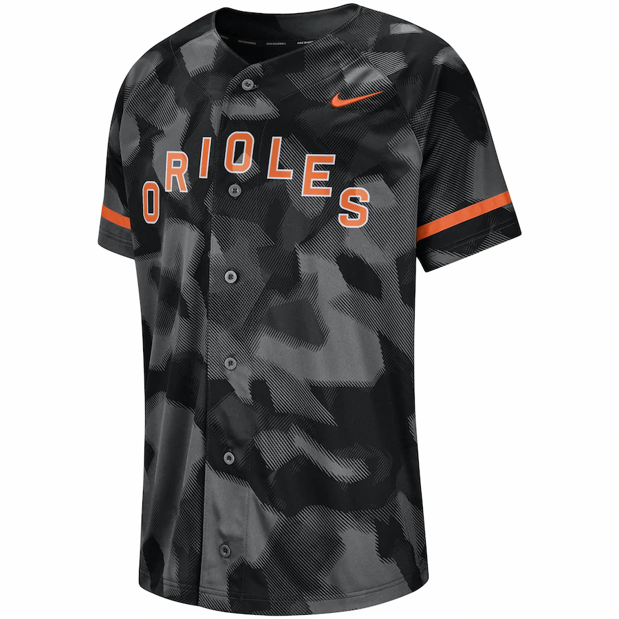 Baltimore Orioles Camo Jersey – Black