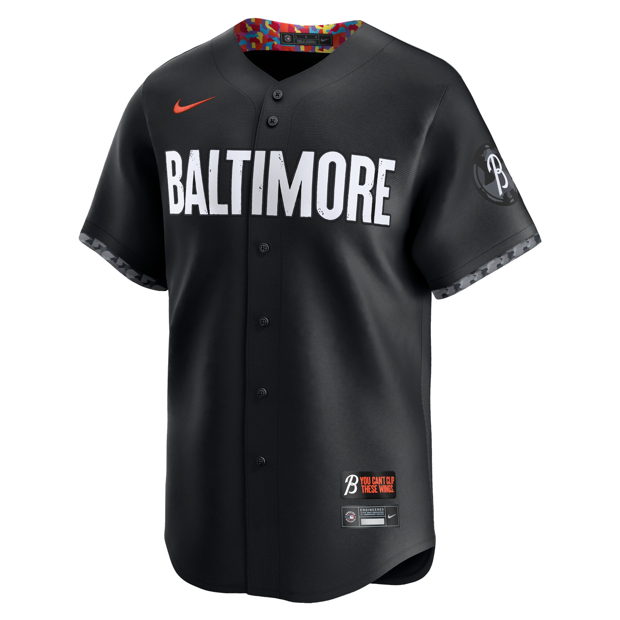 Alternative view of Baltimore Orioles City Connect Limited Jersey - Black