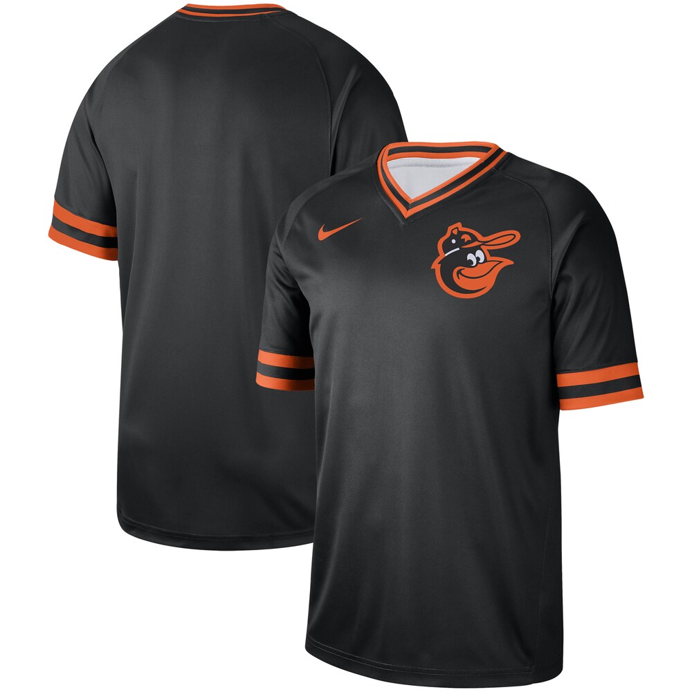Baltimore Orioles Cooperstown Collection Legend V-neck Jersey - Black