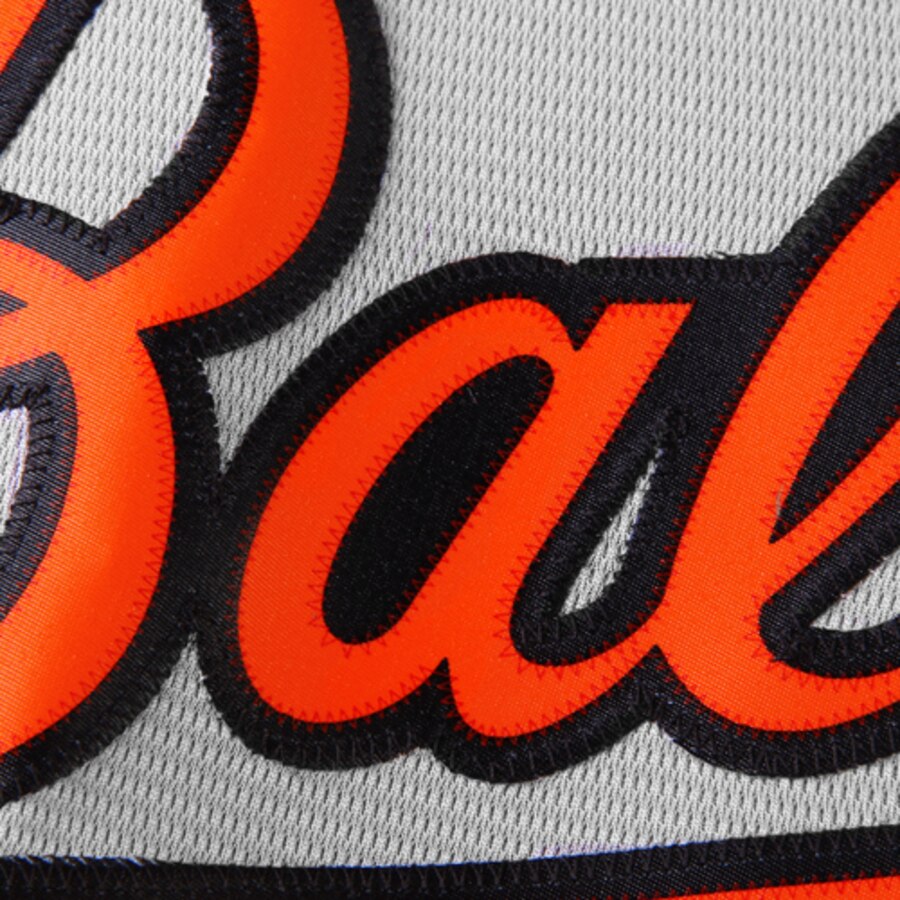 Alternative view of Baltimore Orioles Majestic Official Cool Base Jersey - Gray