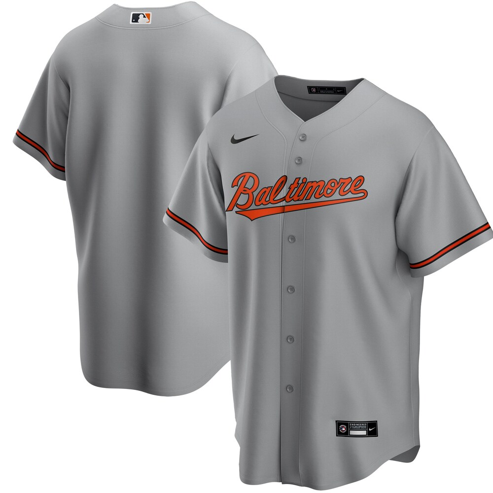 Baltimore Orioles Road 2020 Team Jersey - Gray