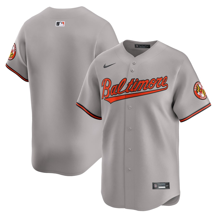 Baltimore Orioles Road Limited Men Jersey - Gray