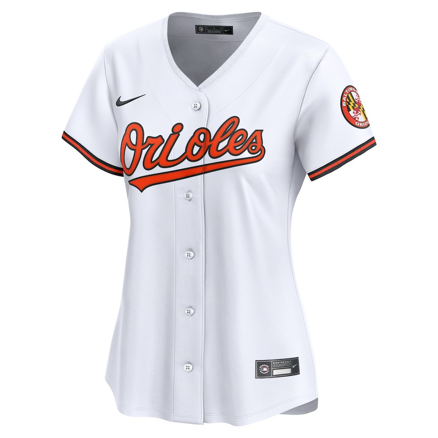Alternative view of Baltimore Orioles Women's Home Limited Jersey - White