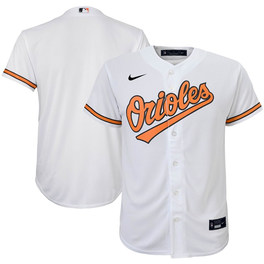 Baltimore Orioles Youth Home 2020 Replica Team Jersey - White
