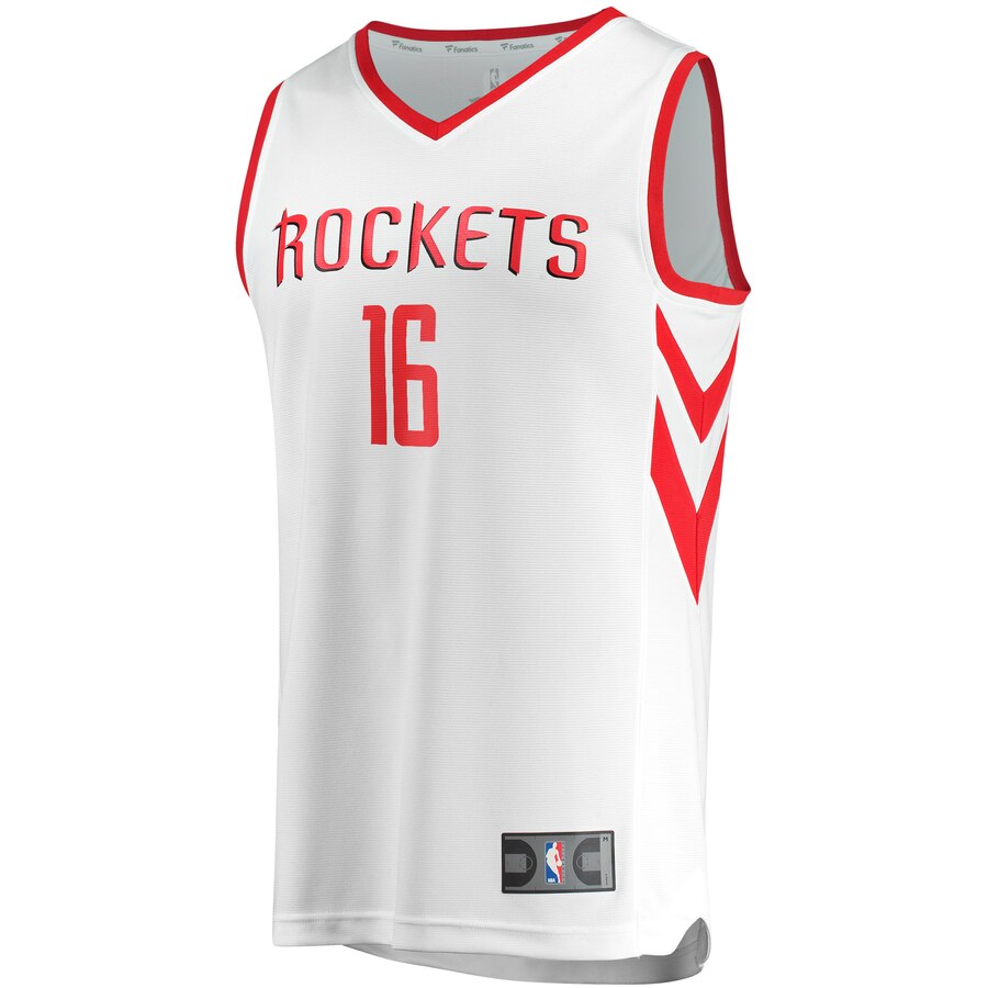 Alternative view of Ben Mclemore Houston Rockets Fanatics Branded Fast Break Player Replica Jersey - Association Edition - White