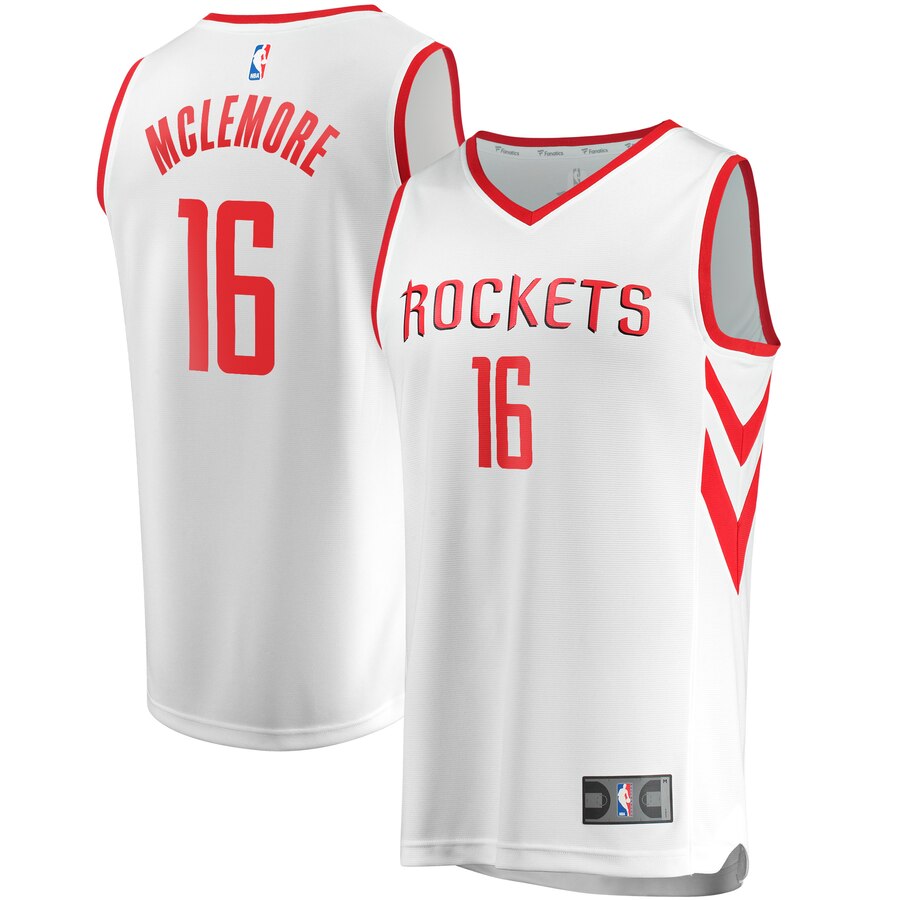 Ben Mclemore Houston Rockets Fanatics Branded Youth Fast Break Replica Player Jersey - Association Edition - White