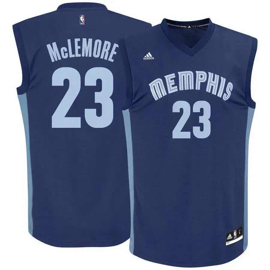 Ben Mclemore Memphis Grizzlies Road Jersey - Navy - JS434 