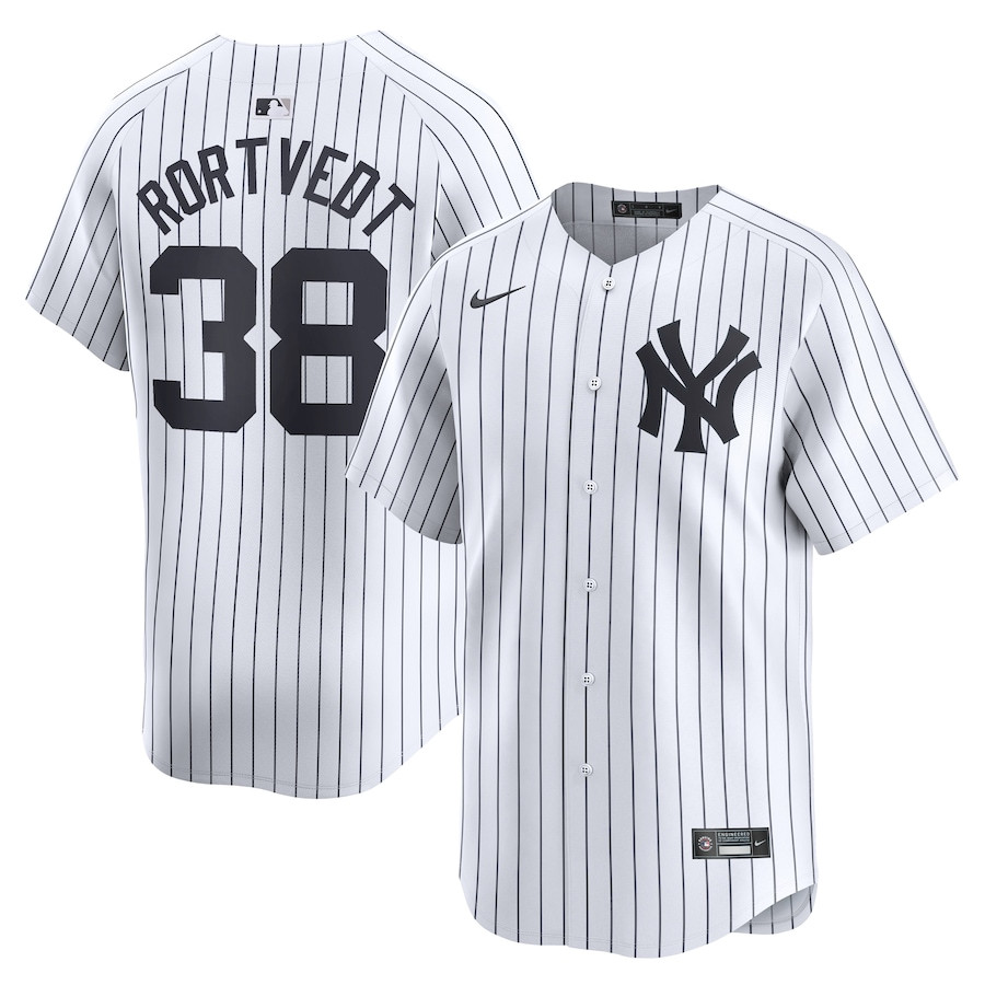 Ben Rortvedt 38 New York Yankees Home Limited Men Jersey - White 