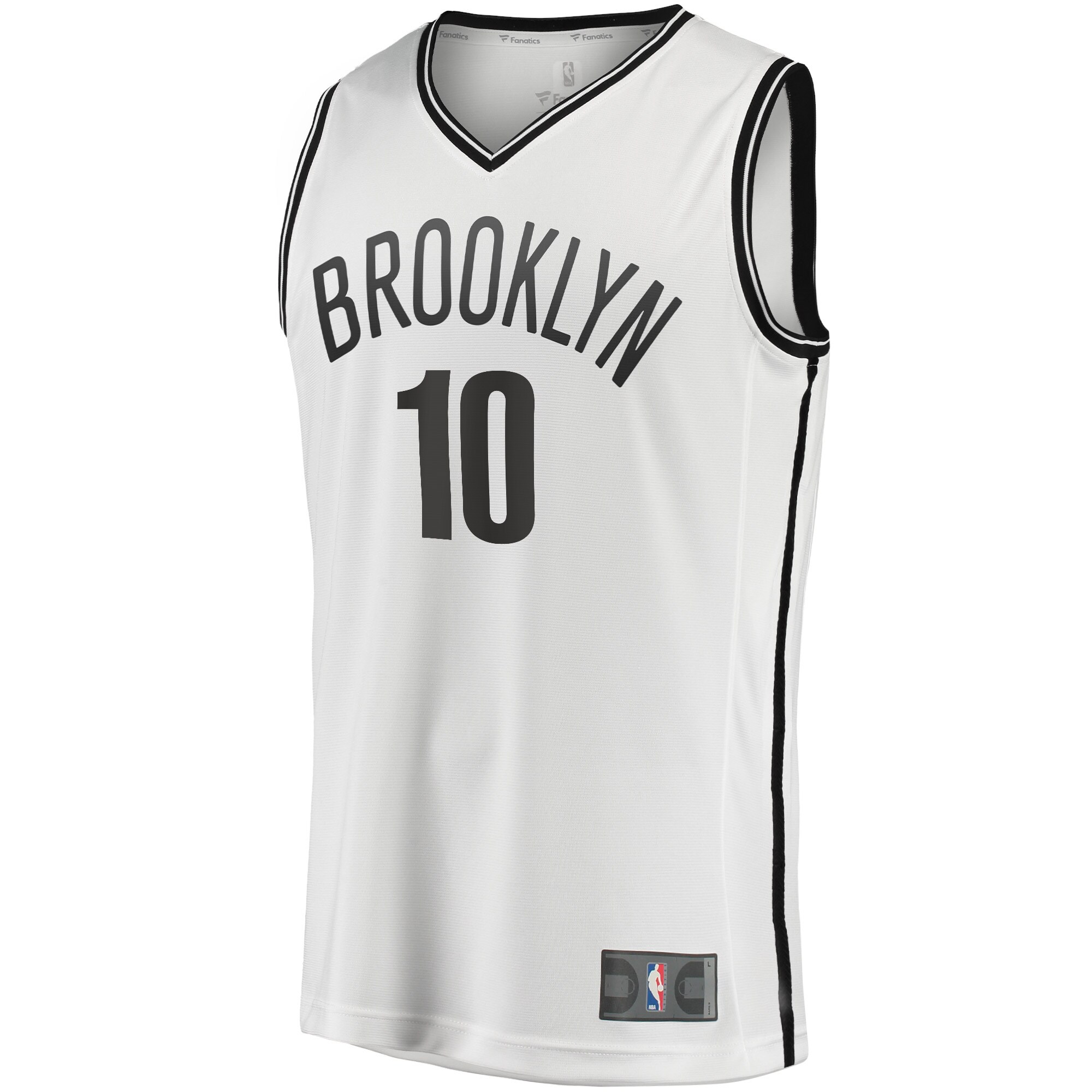 Alternative view of Ben Simmons Brooklyn Nets Fanatics Fast Break Replica Jersey - Association Edition - White