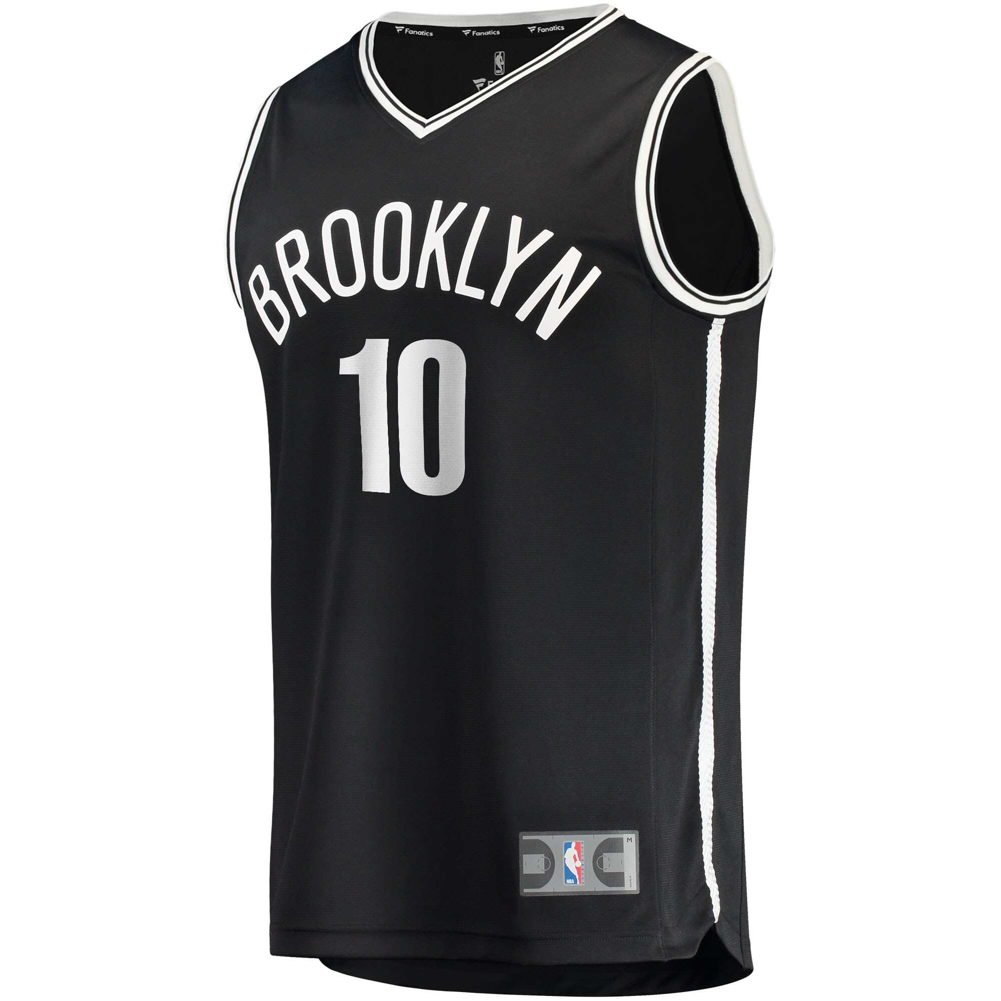 Alternative view of Ben Simmons Brooklyn Nets Fanatics Youth 2021/22 Fast Break Replica Jersey - Icon Edition - Black