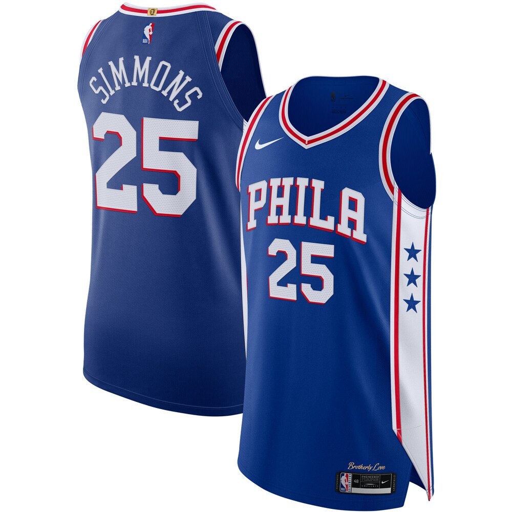 Ben Simmons Philadelphia 76ers 2020/21 Jersey - Icon Edition - Royal