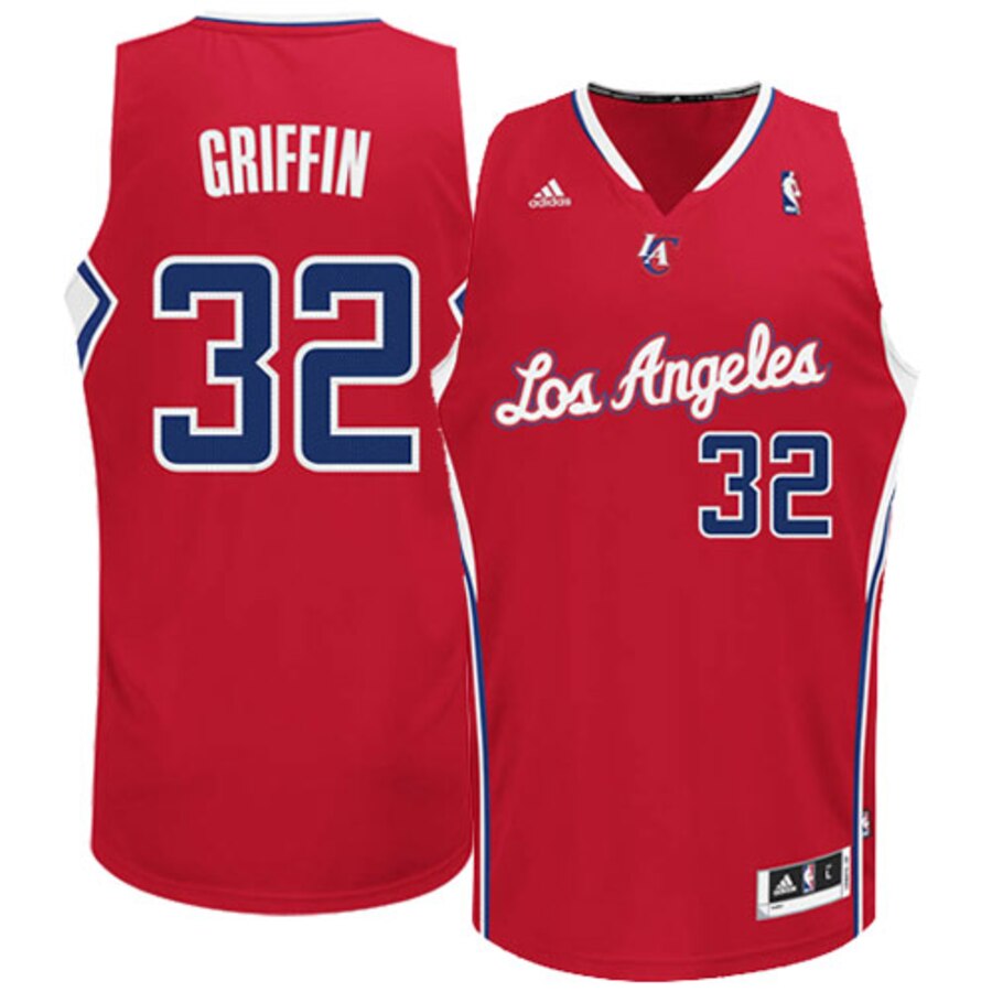 Blake Griffin La Clippers Adidas Swingman Road Jersey - Red