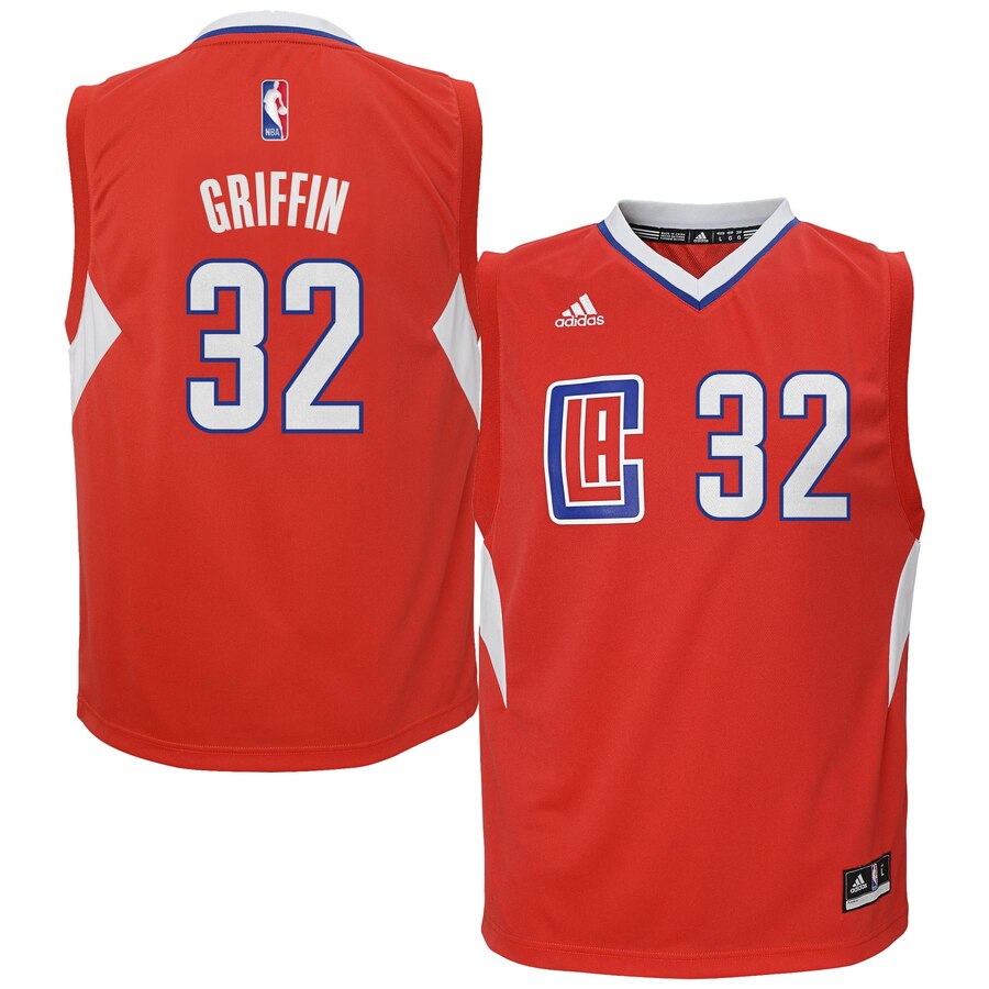 Blake Griffin La Clippers Adidas Youth Replica Jersey - Red