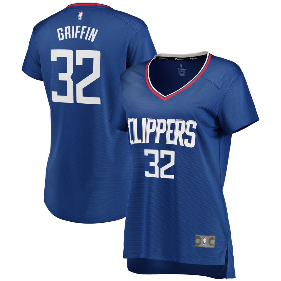 Blake Griffin La Clippers Fanatics Branded Women's Fast Break Replica Jersey - Blue - Icon Edition