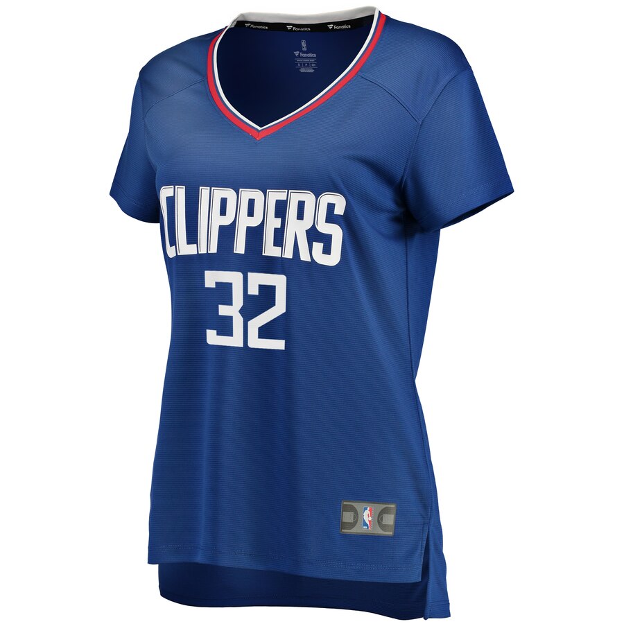 Alternative view of Blake Griffin La Clippers Fanatics Branded Women's Fast Break Replica Jersey - Blue - Icon Edition