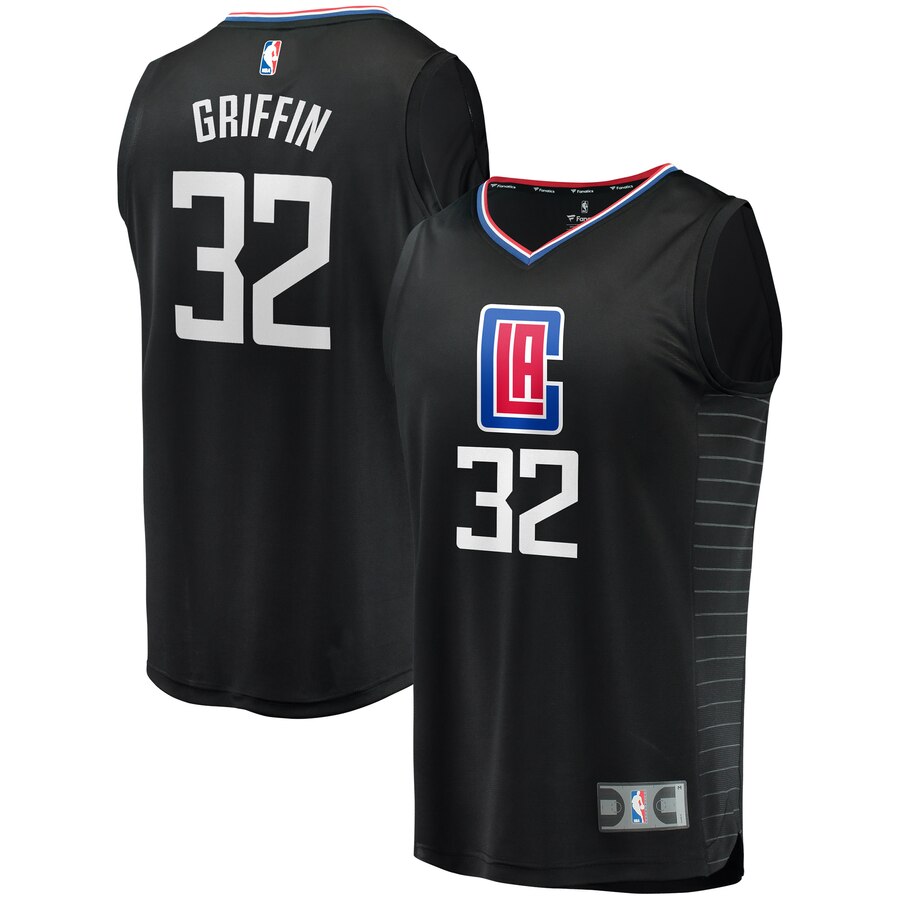Blake Griffin La Clippers Fanatics Branded Youth Fast Break Replica Jersey Black - Statement Edition