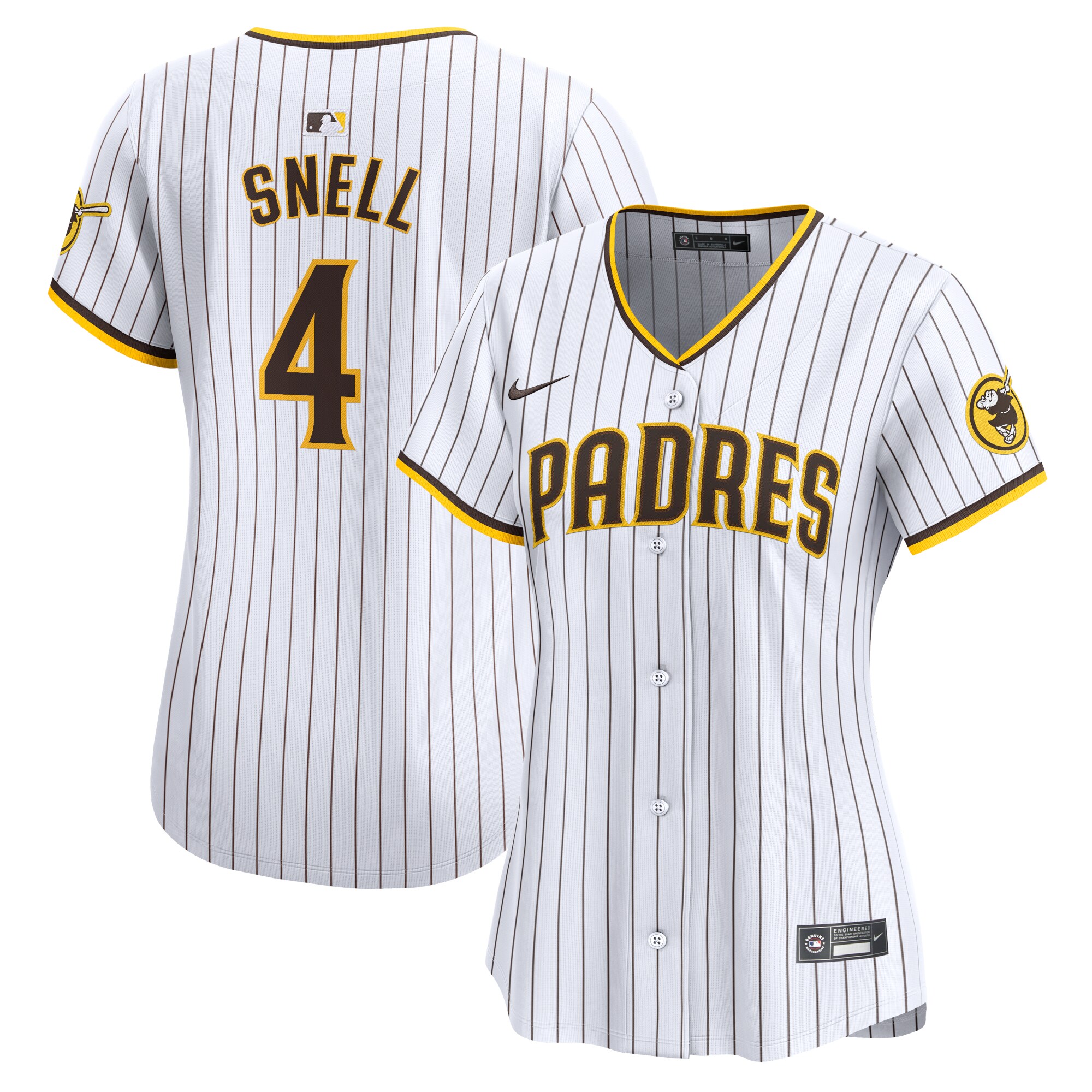 Blake Snell San Diego Padres Women's Home Limited Player Jersey - White